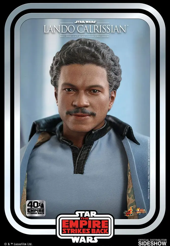 Star Wars 1/6 Lando Calrissian The Empire Strikes Back 40th Anniversary Collectionakciófigura 30 cm termékfotó