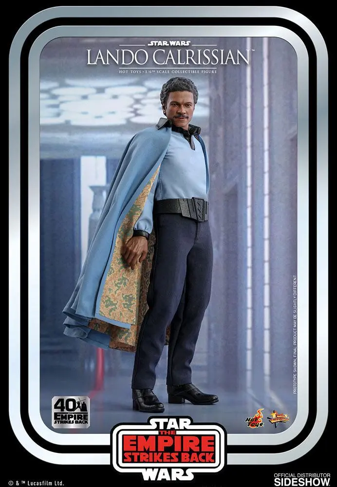 Star Wars 1/6 Lando Calrissian The Empire Strikes Back 40th Anniversary Collectionakciófigura 30 cm termékfotó