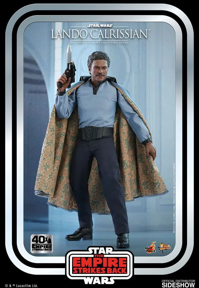 Star Wars 1/6 Lando Calrissian The Empire Strikes Back 40th Anniversary Collectionakciófigura 30 cm termékfotó