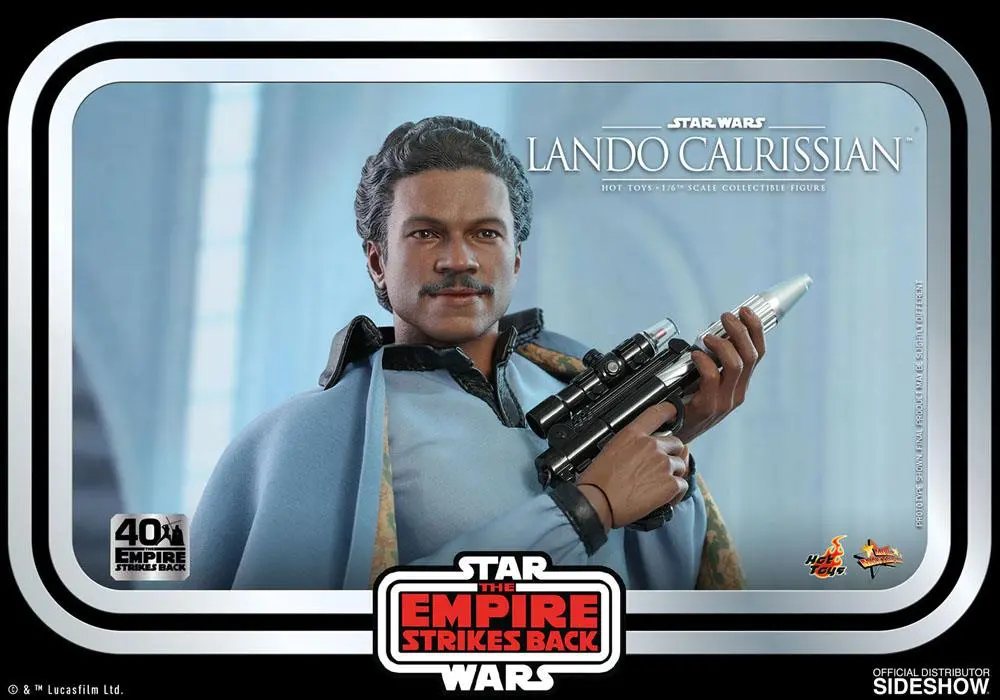 Star Wars 1/6 Lando Calrissian The Empire Strikes Back 40th Anniversary Collectionakciófigura 30 cm termékfotó