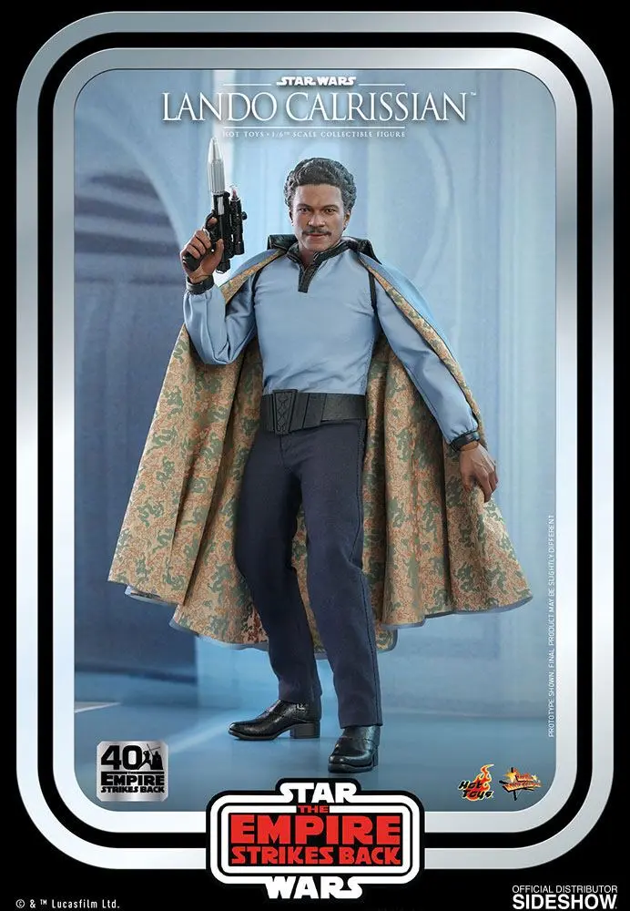 Star Wars 1/6 Lando Calrissian The Empire Strikes Back 40th Anniversary Collectionakciófigura 30 cm termékfotó