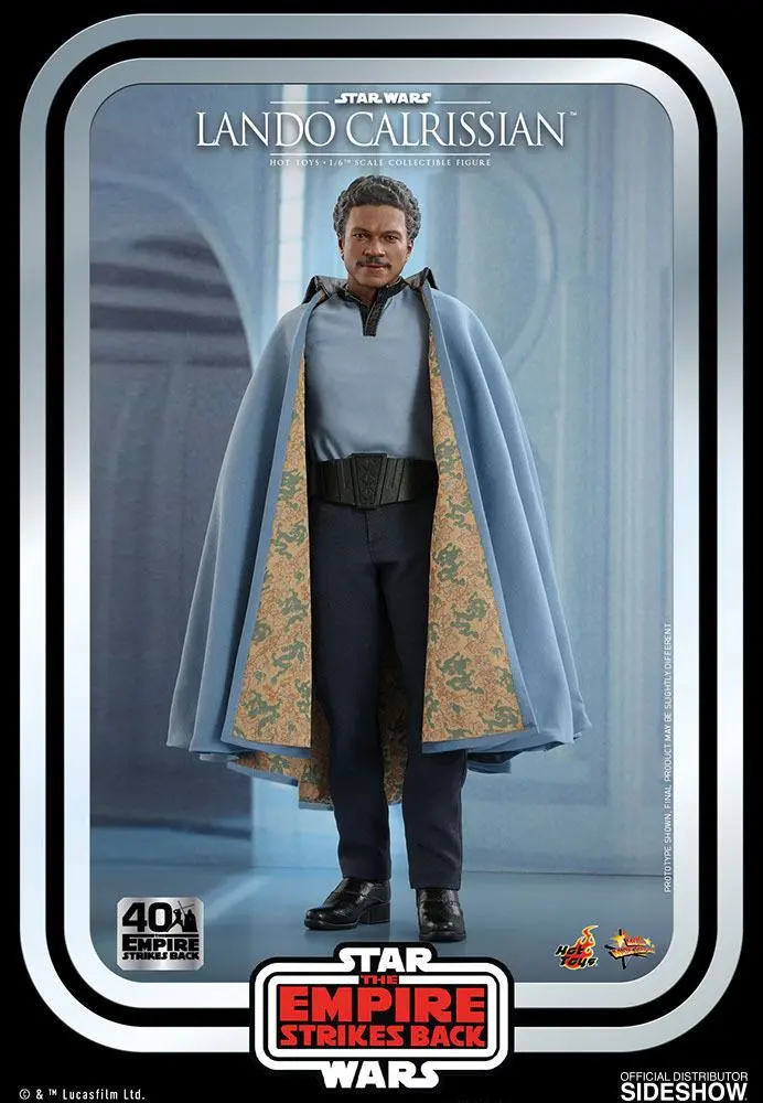 Star Wars 1/6 Lando Calrissian The Empire Strikes Back 40th Anniversary Collectionakciófigura 30 cm termékfotó