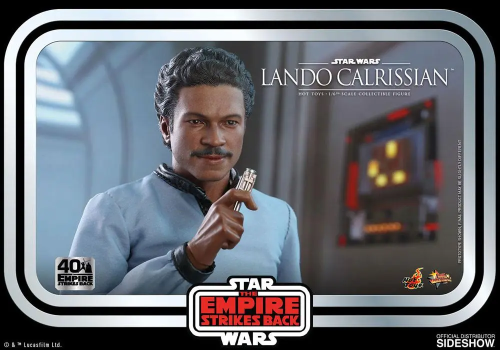 Star Wars 1/6 Lando Calrissian The Empire Strikes Back 40th Anniversary Collectionakciófigura 30 cm termékfotó