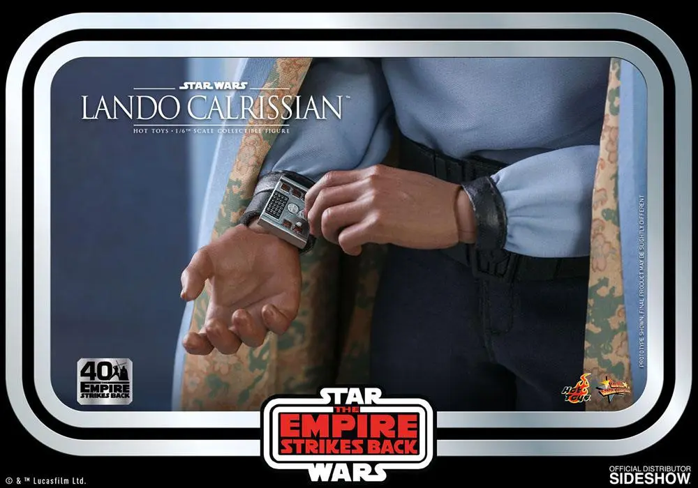 Star Wars 1/6 Lando Calrissian The Empire Strikes Back 40th Anniversary Collectionakciófigura 30 cm termékfotó