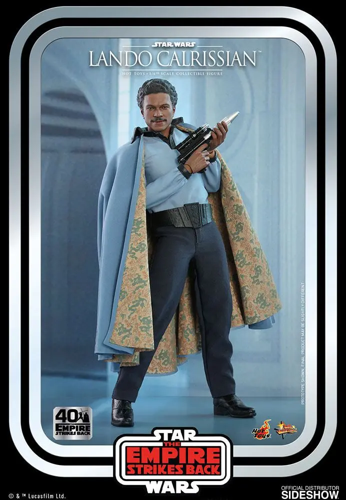 Star Wars 1/6 Lando Calrissian The Empire Strikes Back 40th Anniversary Collectionakciófigura 30 cm termékfotó