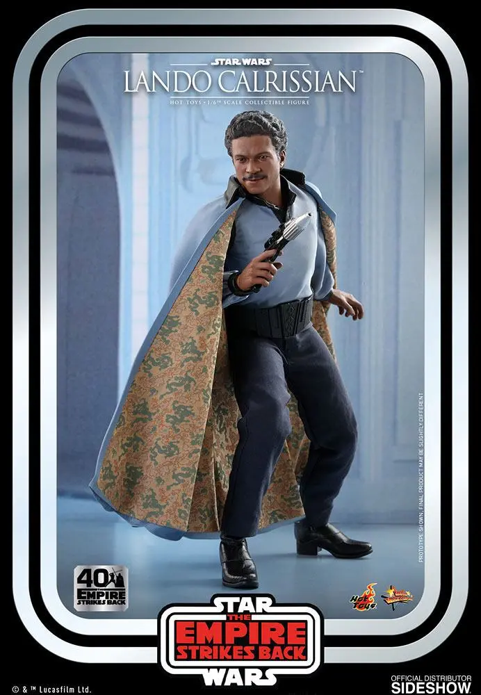 Star Wars 1/6 Lando Calrissian The Empire Strikes Back 40th Anniversary Collectionakciófigura 30 cm termékfotó