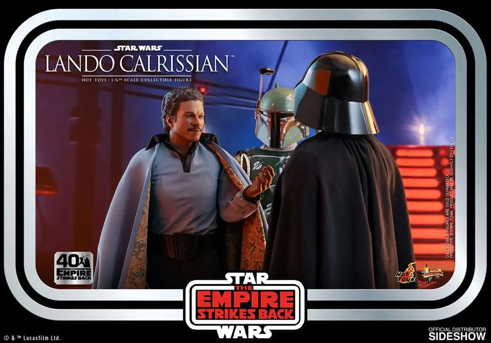 Star Wars 1/6 Lando Calrissian The Empire Strikes Back 40th Anniversary Collectionakciófigura 30 cm termékfotó