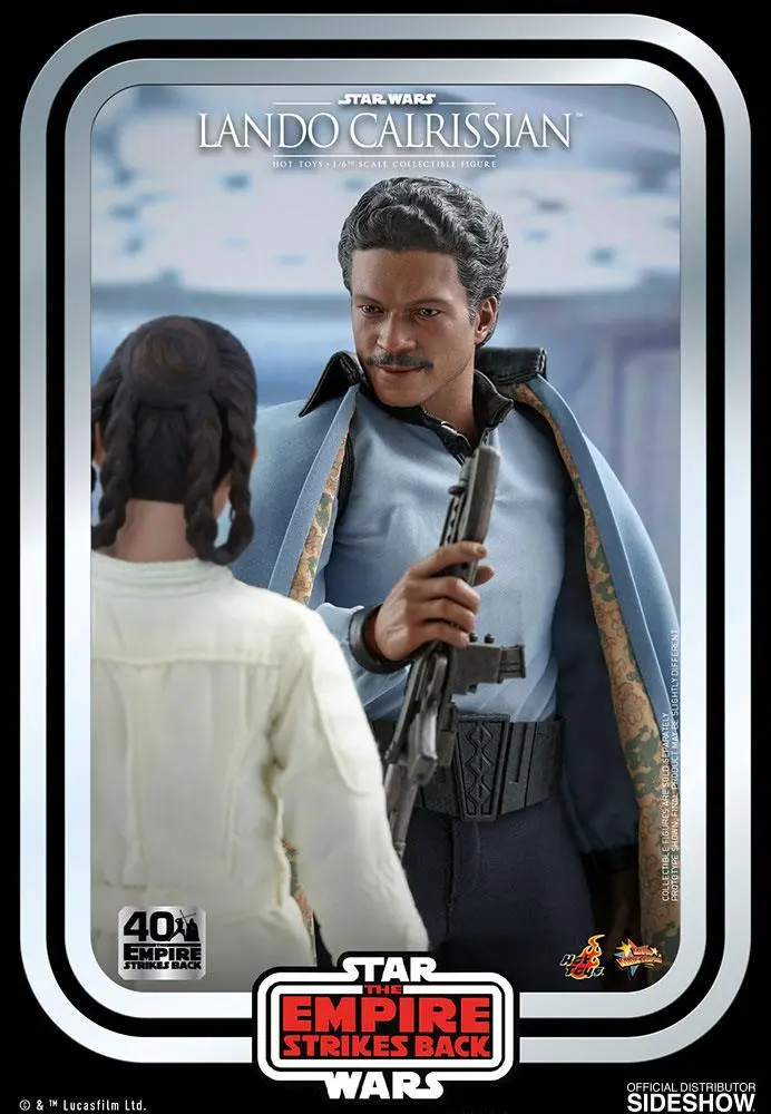 Star Wars 1/6 Lando Calrissian The Empire Strikes Back 40th Anniversary Collectionakciófigura 30 cm termékfotó