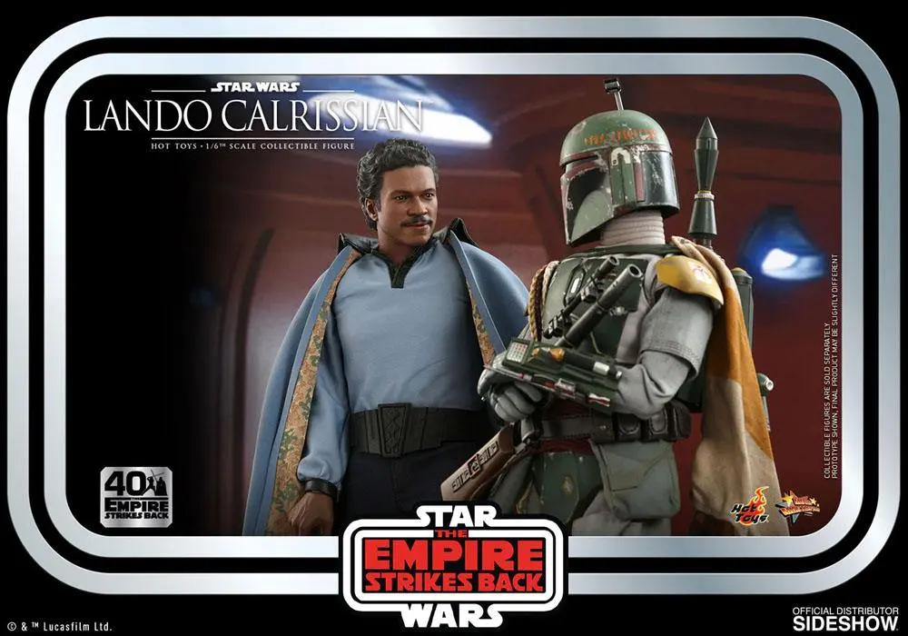Star Wars 1/6 Lando Calrissian The Empire Strikes Back 40th Anniversary Collectionakciófigura 30 cm termékfotó