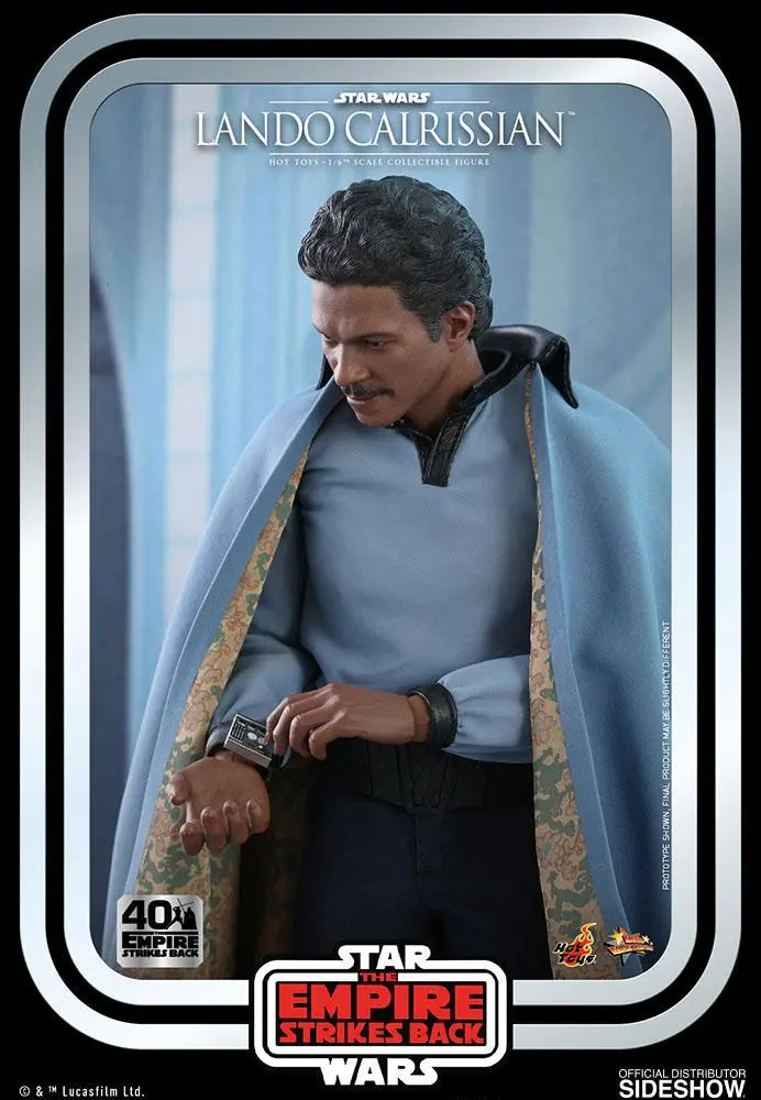 Star Wars 1/6 Lando Calrissian The Empire Strikes Back 40th Anniversary Collectionakciófigura 30 cm termékfotó