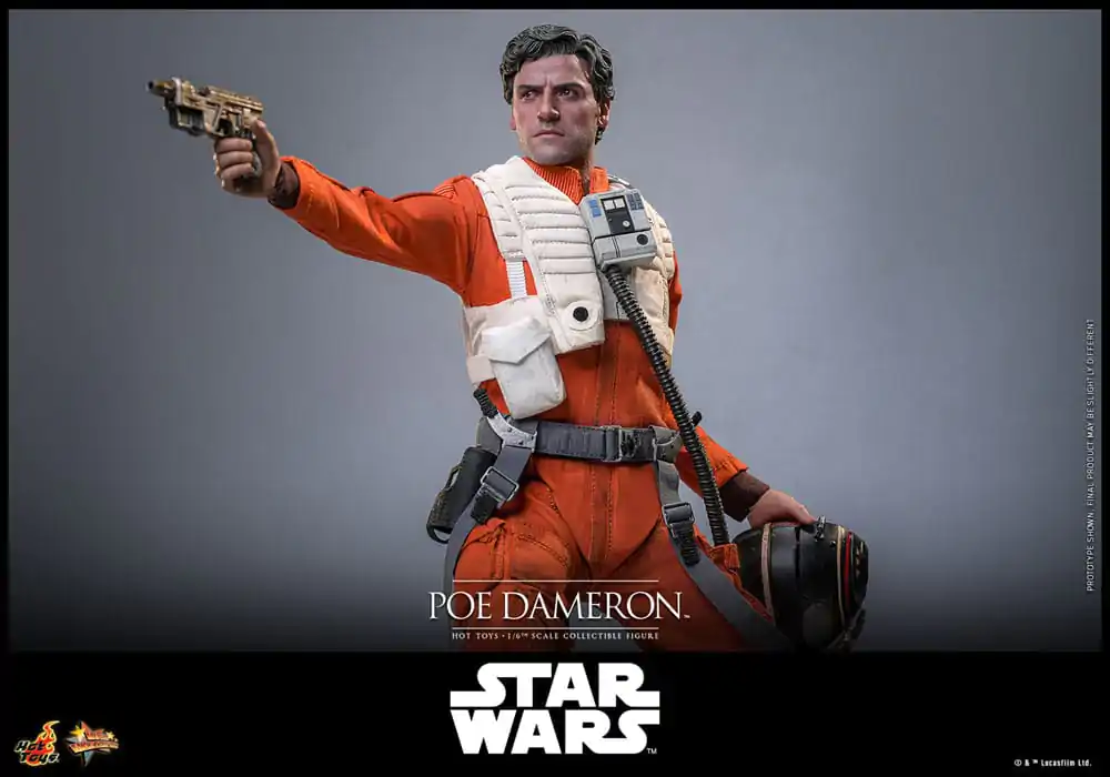 Star Wars 1/6 Poe Dameron akciófigura 30 cm termékfotó