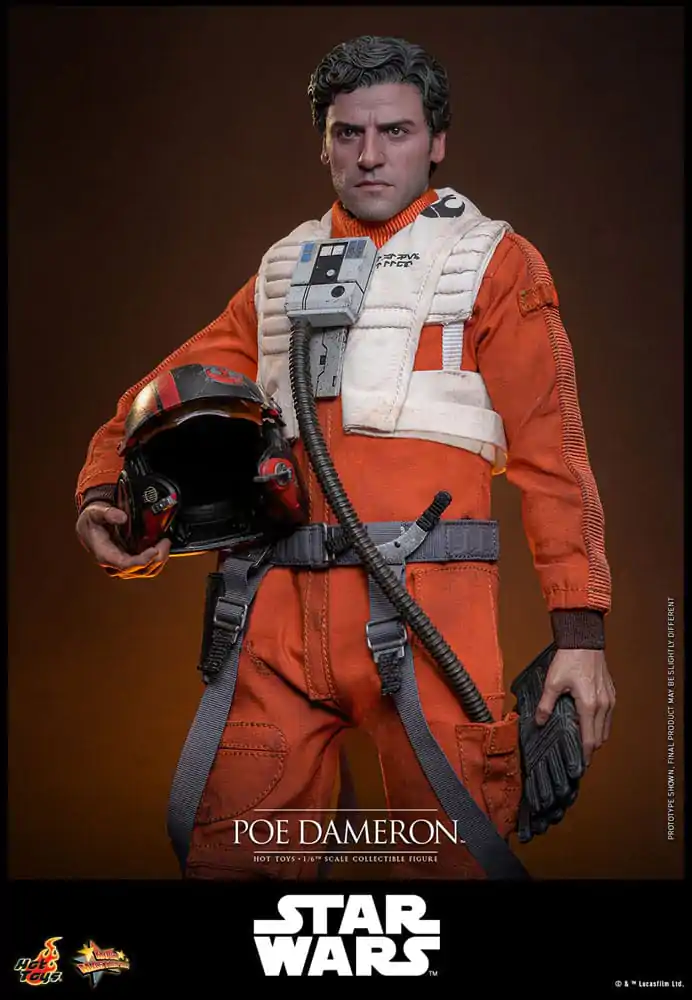 Star Wars 1/6 Poe Dameron akciófigura 30 cm termékfotó