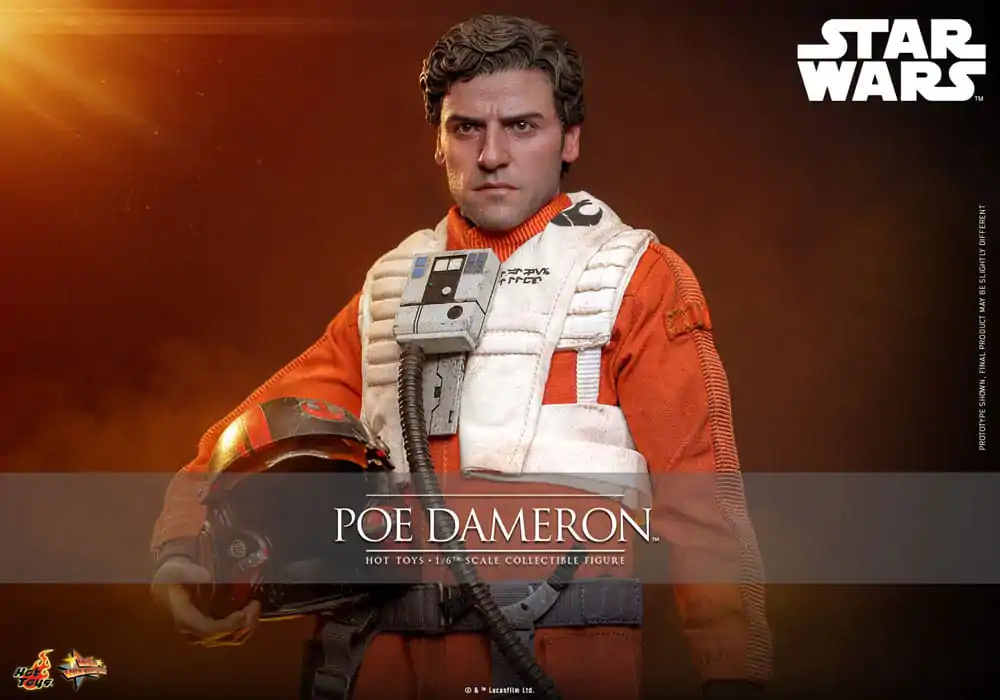 Star Wars 1/6 Poe Dameron akciófigura 30 cm termékfotó