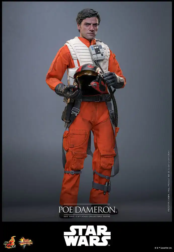 Star Wars 1/6 Poe Dameron akciófigura 30 cm termékfotó