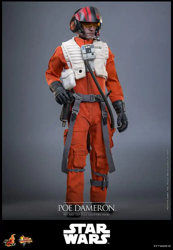 Star Wars 1/6 Poe Dameron akciófigura 30 cm termékfotó