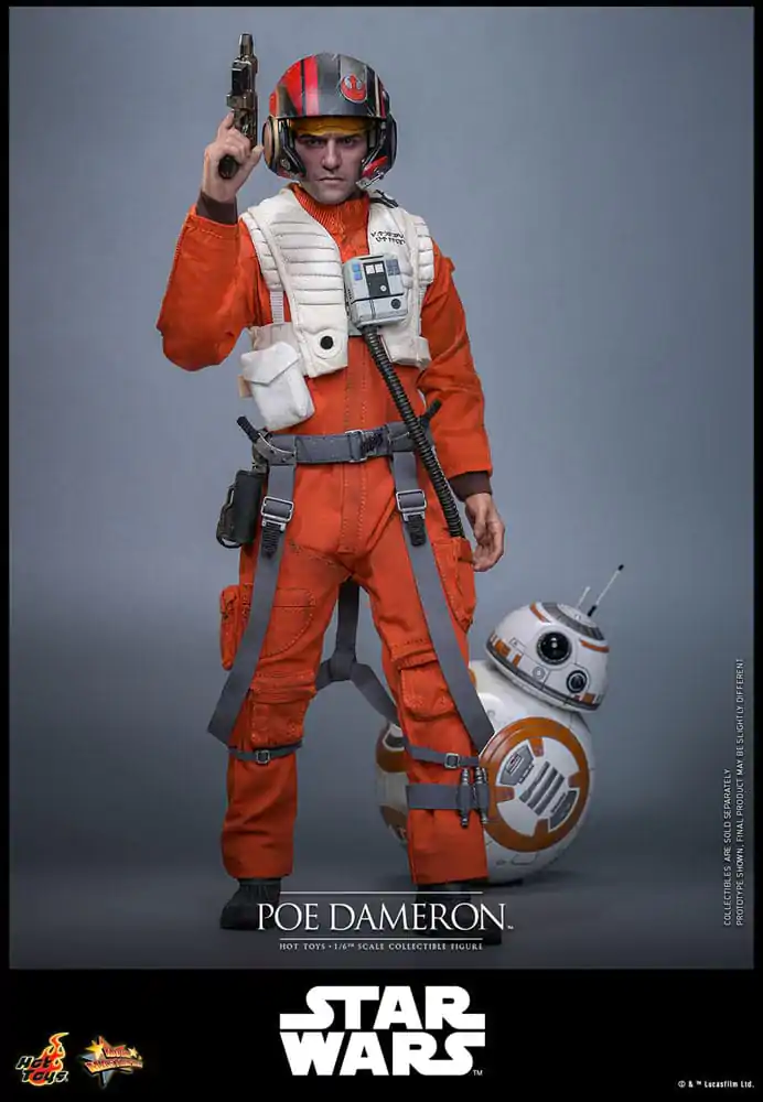 Star Wars 1/6 Poe Dameron akciófigura 30 cm termékfotó