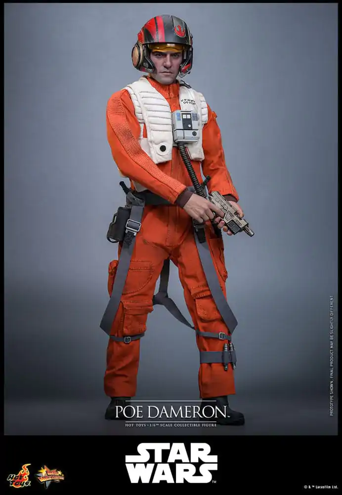 Star Wars 1/6 Poe Dameron akciófigura 30 cm termékfotó