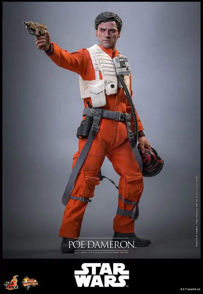Star Wars 1/6 Poe Dameron akciófigura 30 cm termékfotó