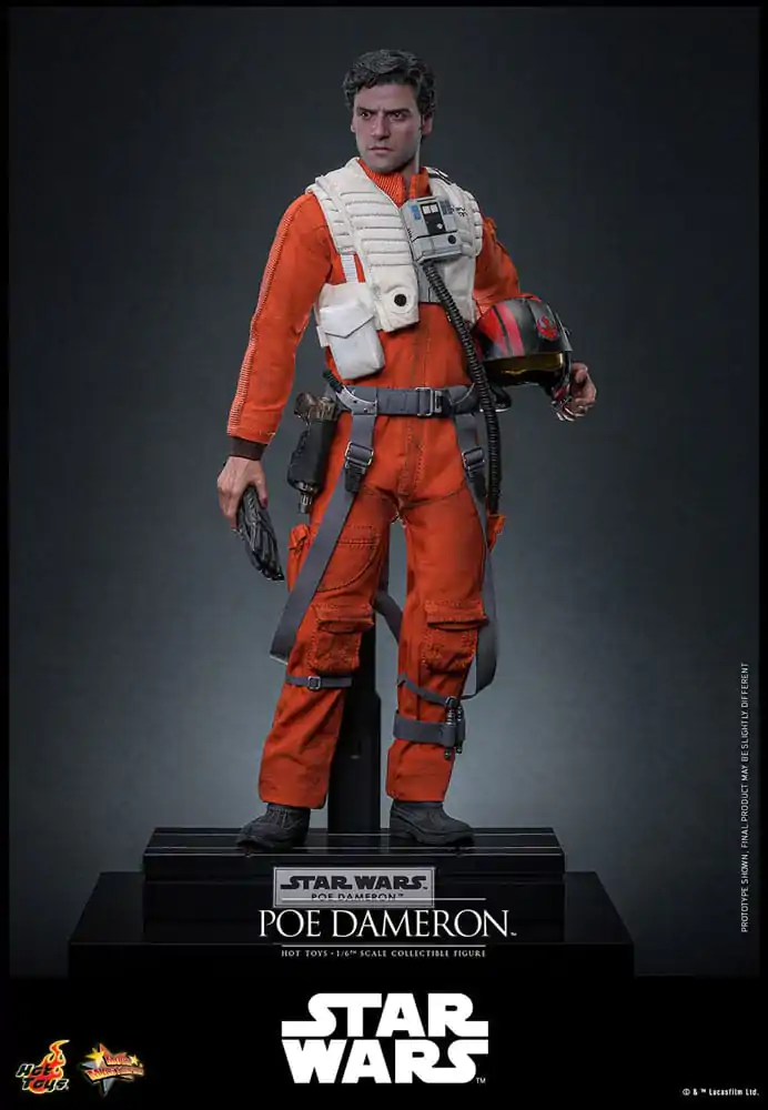 Star Wars 1/6 Poe Dameron akciófigura 30 cm termékfotó