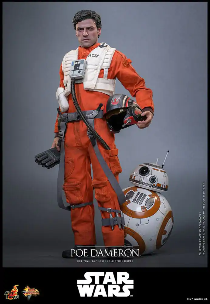 Star Wars 1/6 Poe Dameron akciófigura 30 cm termékfotó