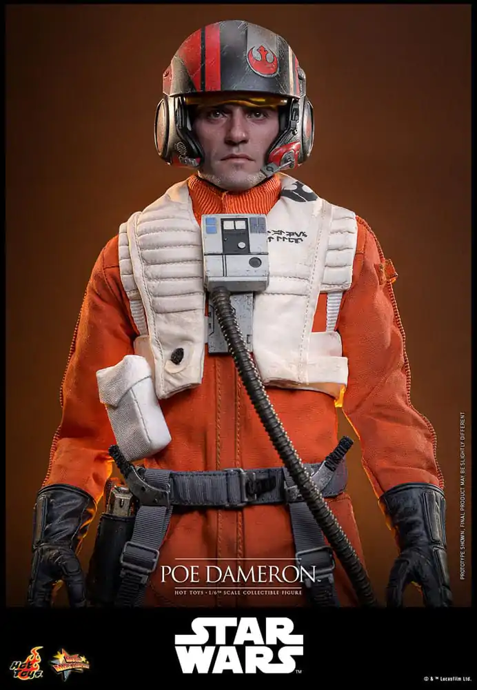 Star Wars 1/6 Poe Dameron akciófigura 30 cm termékfotó