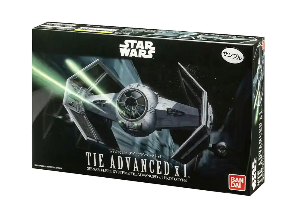 Star Wars 1/72 TIE Advanced x1 modell készlet 10 cm termékfotó