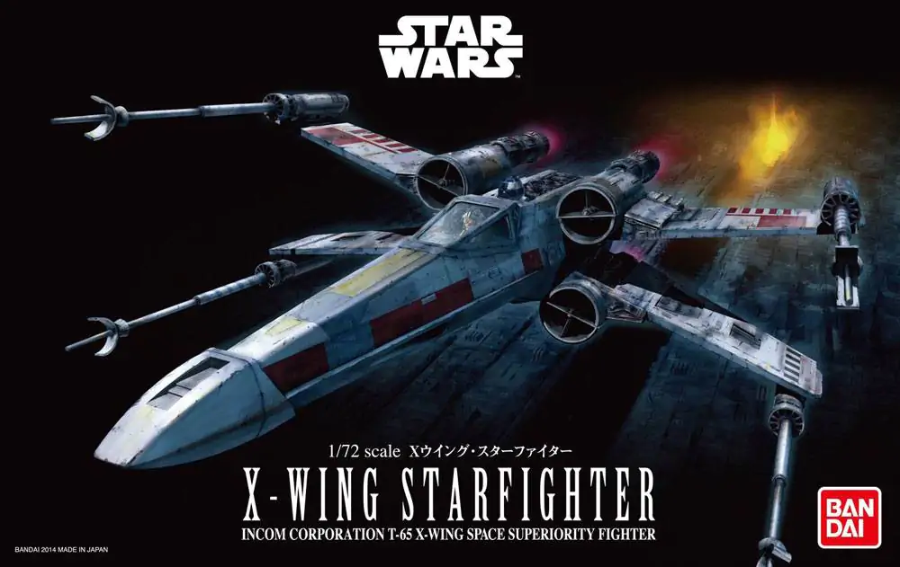 Star Wars 1/72 X-Wing Starfighter Műanyag modell készlet termékfotó