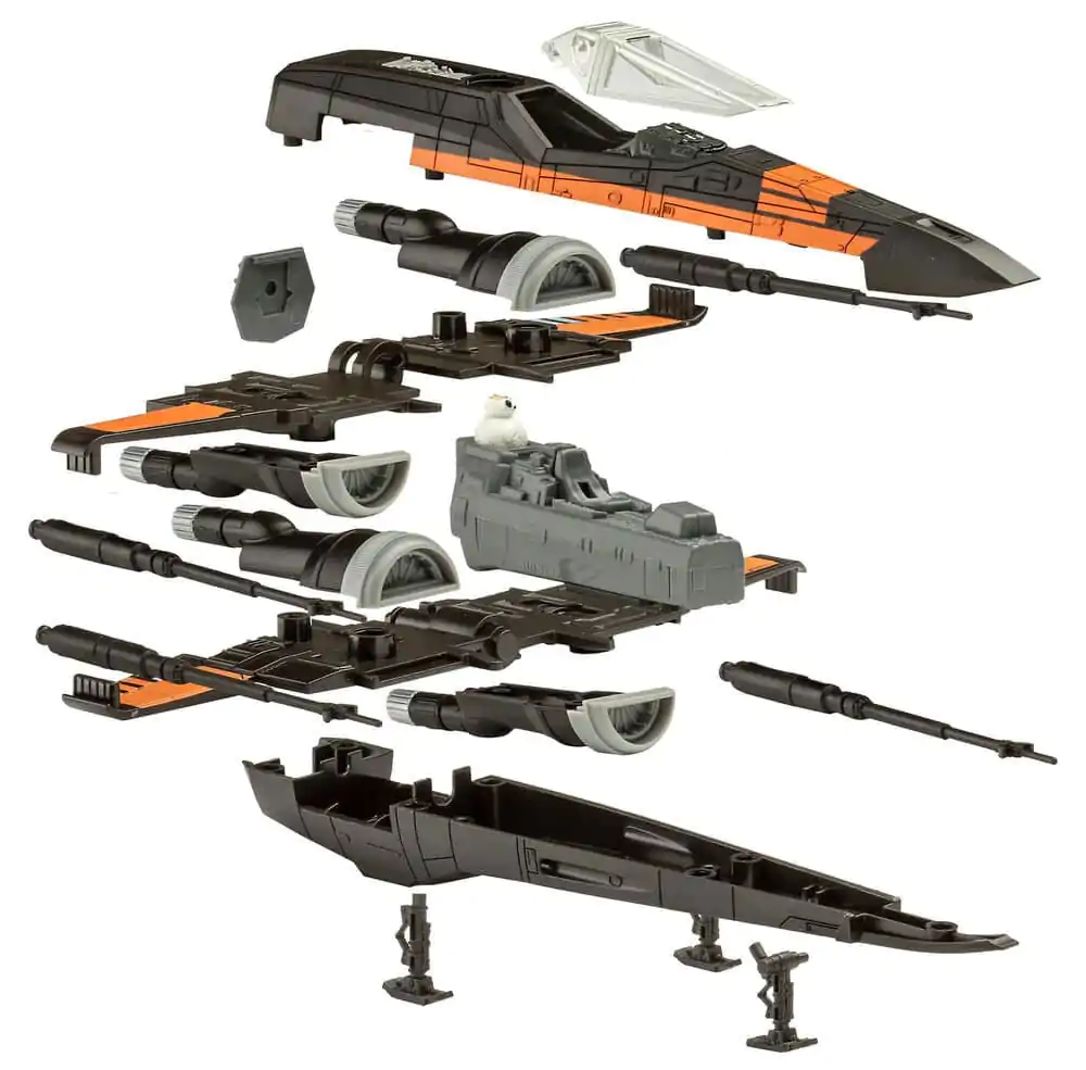 Star Wars 1/78 Poe's X-Wing Fighter modell készlet 22 cm termékfotó