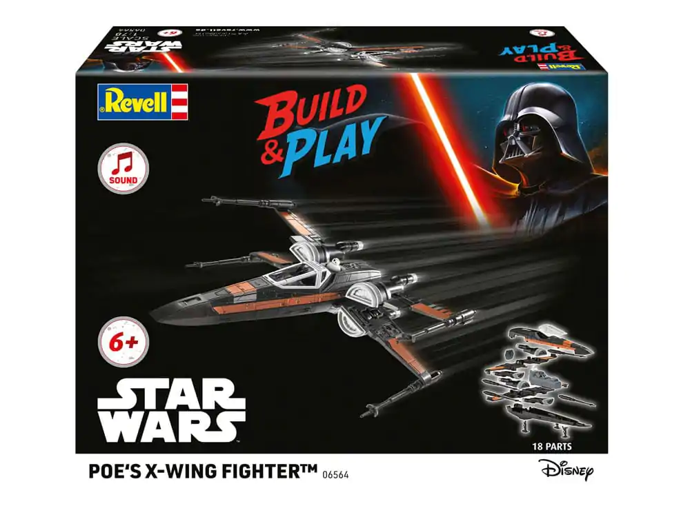 Star Wars 1/78 Poe's X-Wing Fighter modell készlet 22 cm termékfotó