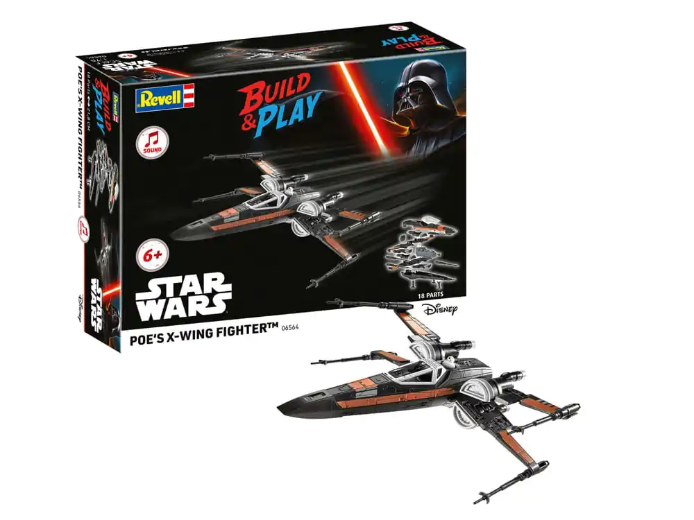 Star Wars 1/78 Poe's X-Wing Fighter modell készlet 22 cm termékfotó
