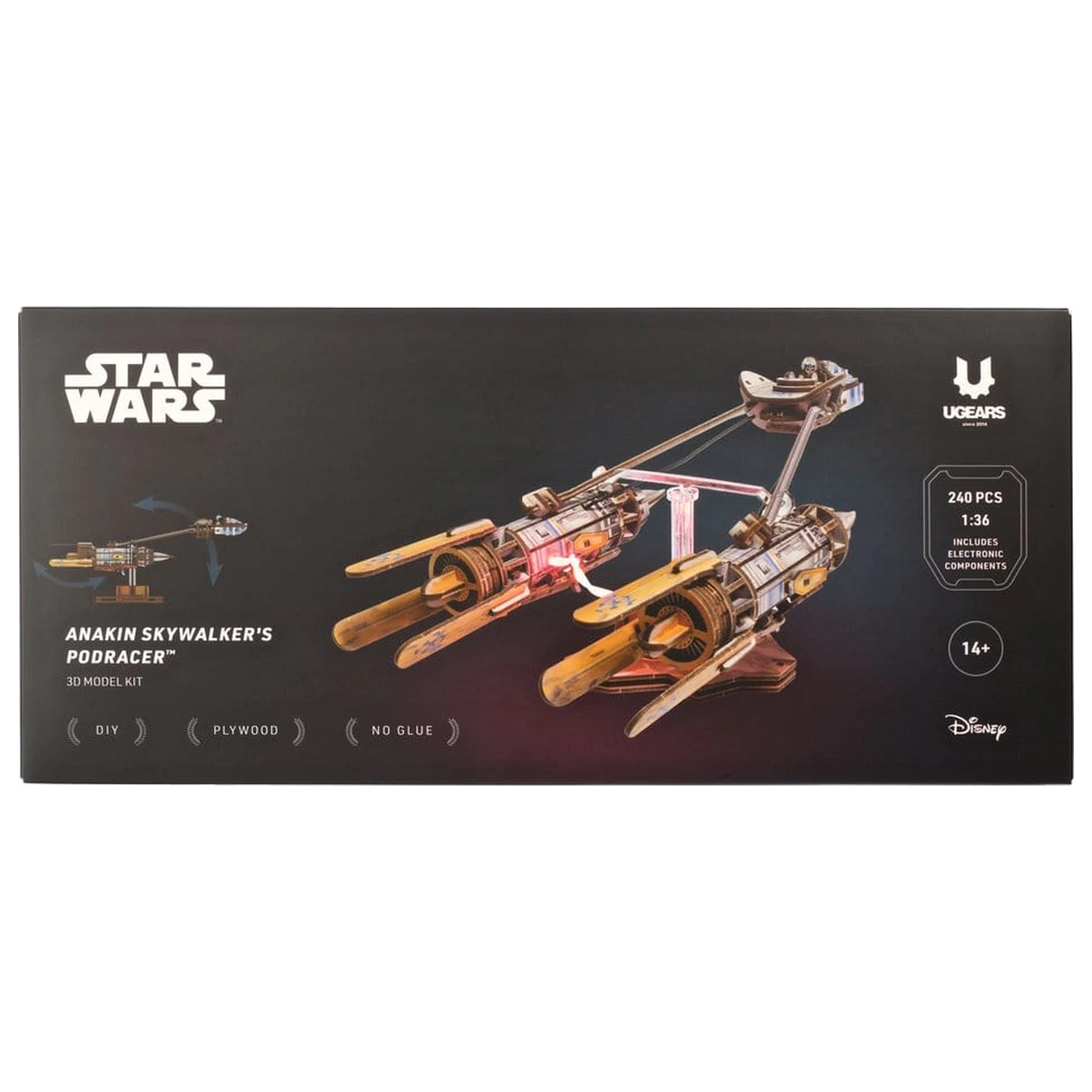 Star Wars 3D fa puzzle Anakin Skywalker's Podracer termékfotó