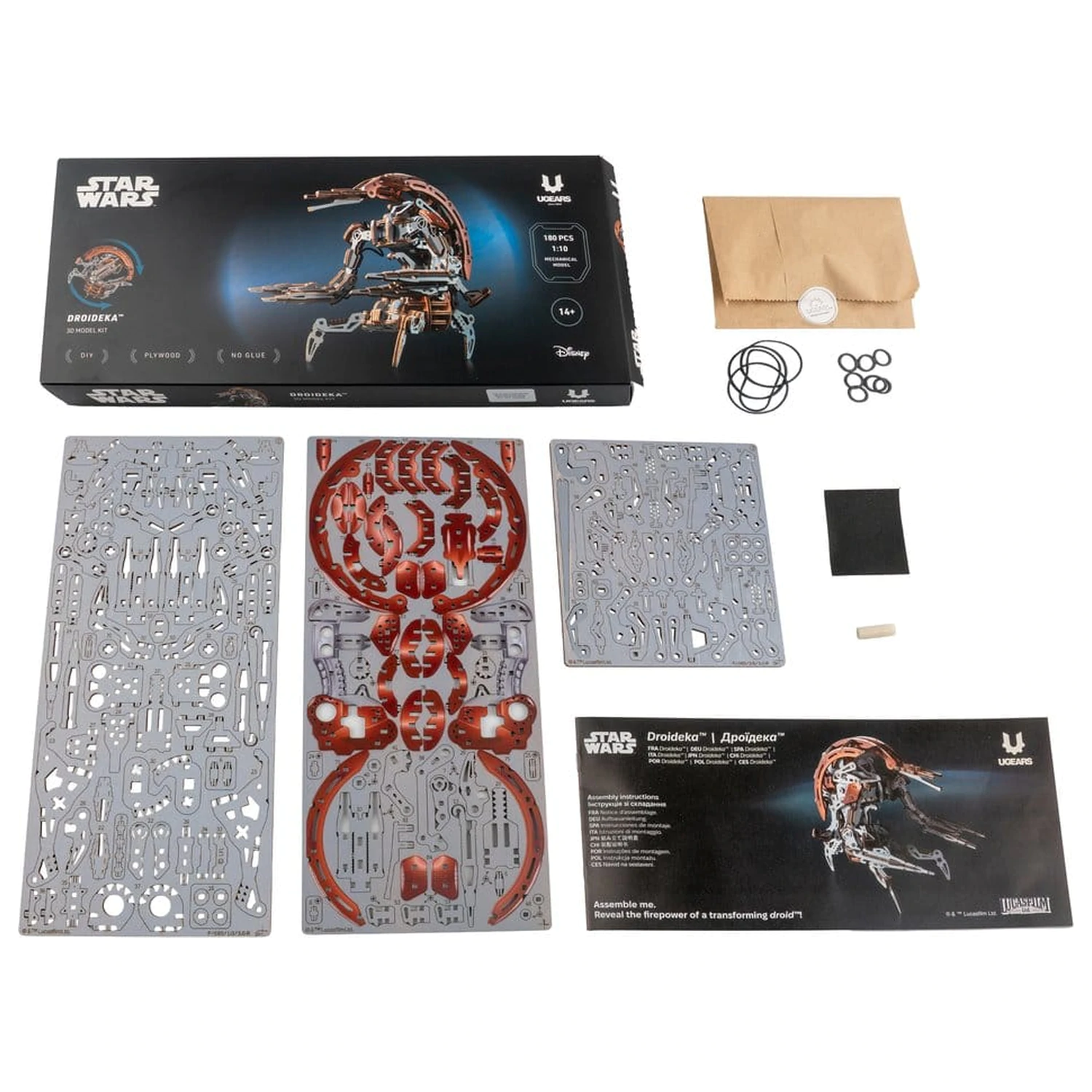 Star Wars 3D fa puzzle Droideka termékfotó