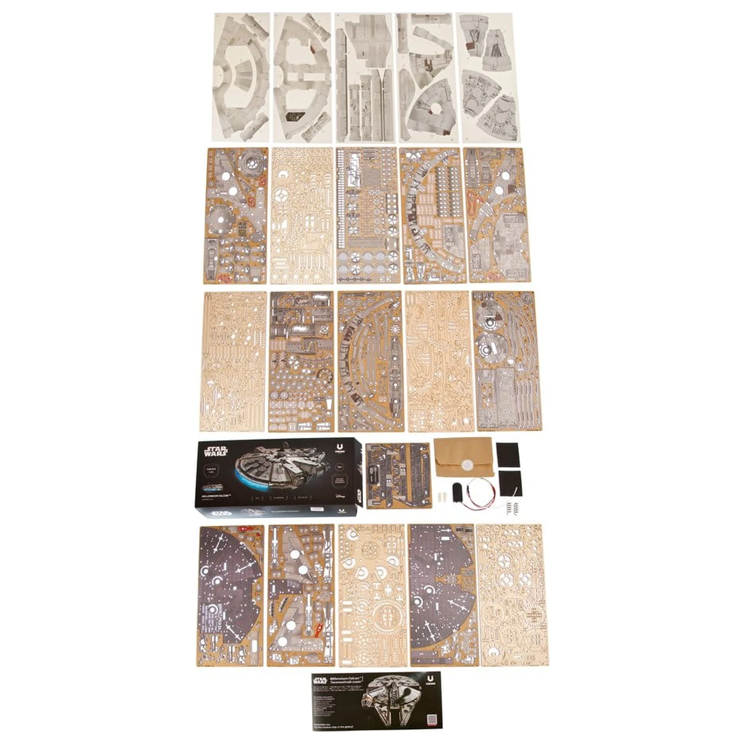 Star Wars 3D fa puzzle Millennium Falcon termékfotó