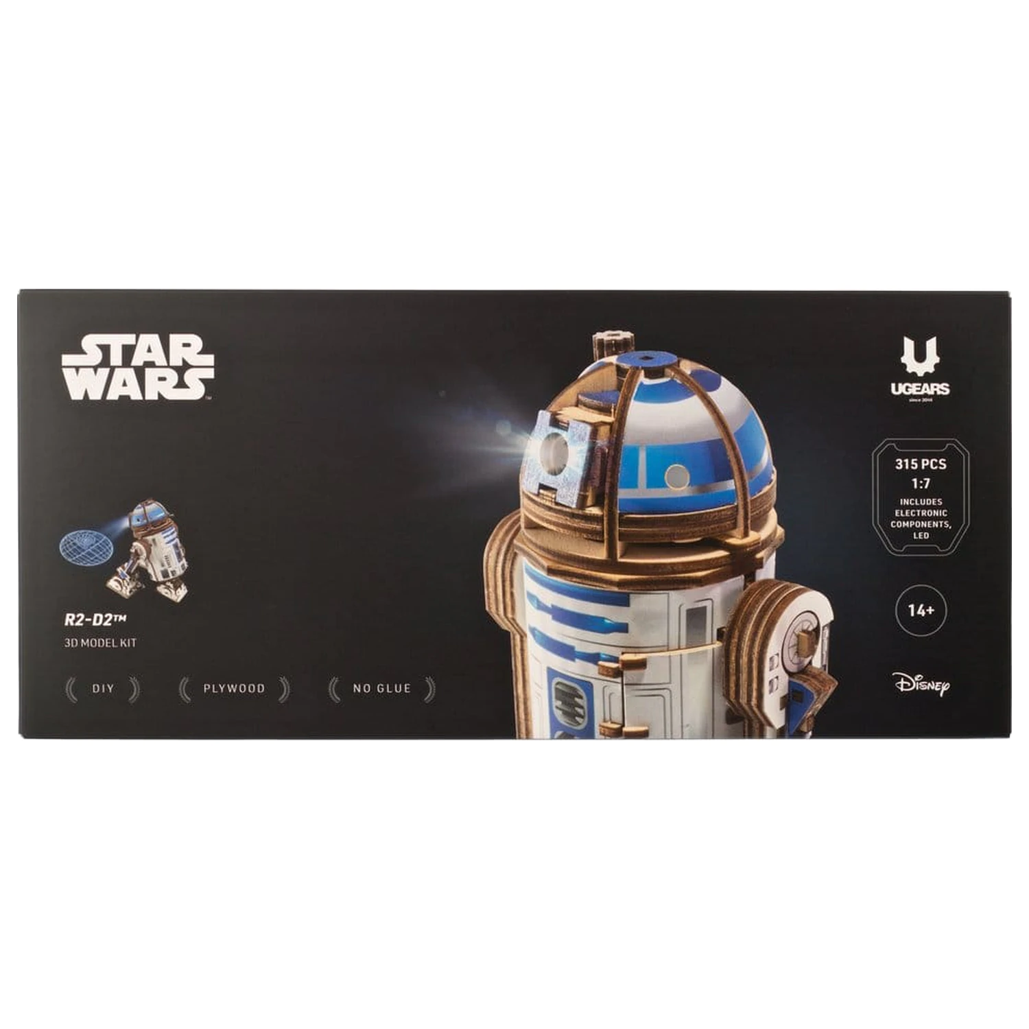 Star Wars 3D fa puzzle R2-D2 termékfotó