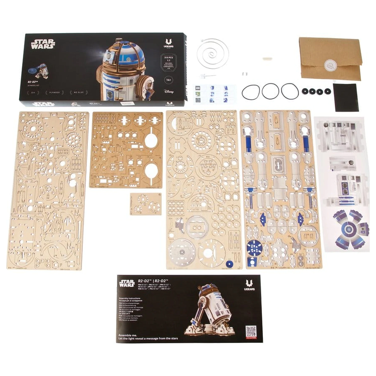 Star Wars 3D fa puzzle R2-D2 termékfotó
