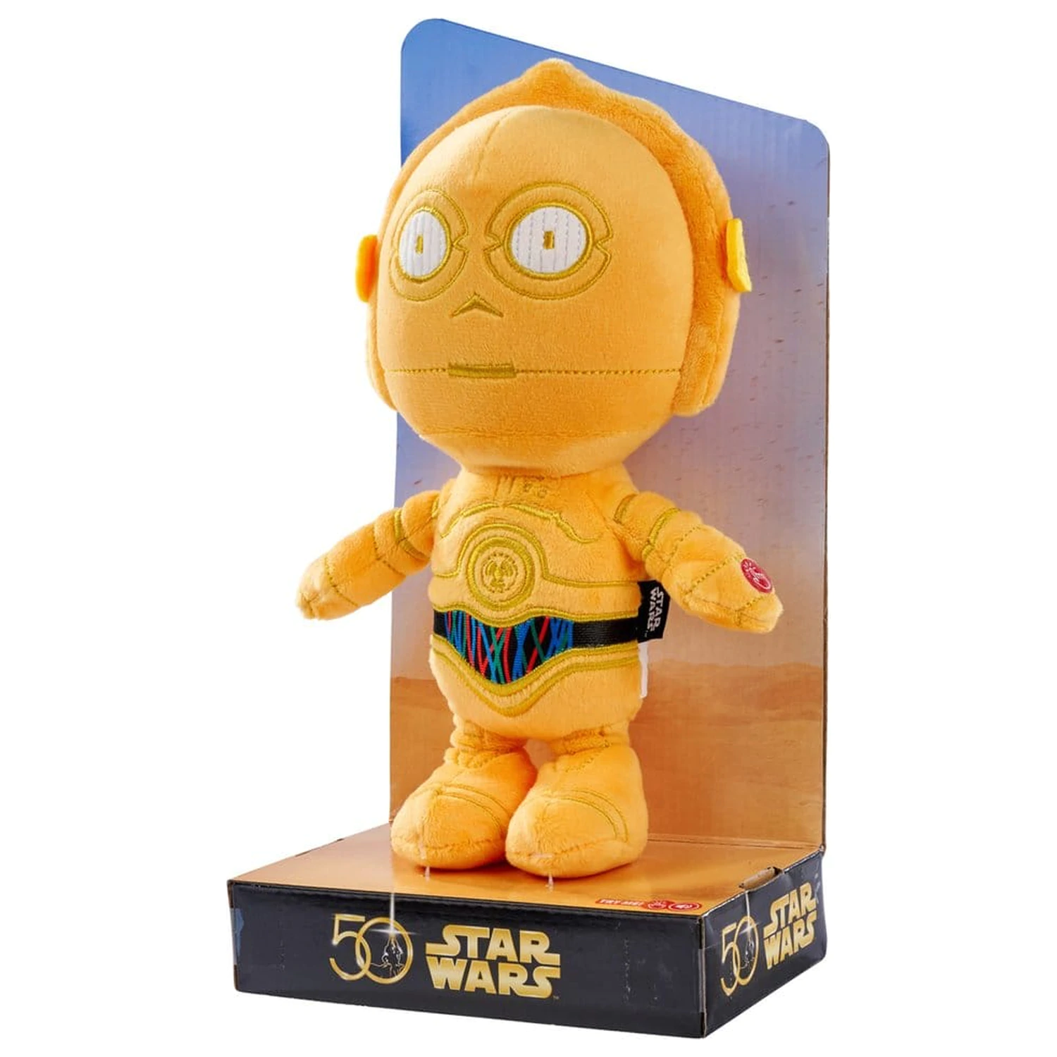 Star Wars 50th C-3PO plüss figura 25 cm termékfotó