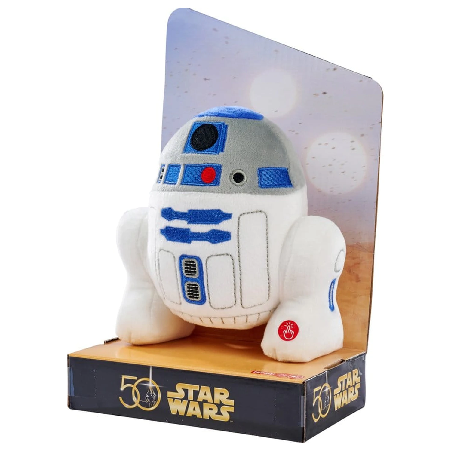 Star Wars 50th R2-D2 plüss figura 16 cm termékfotó