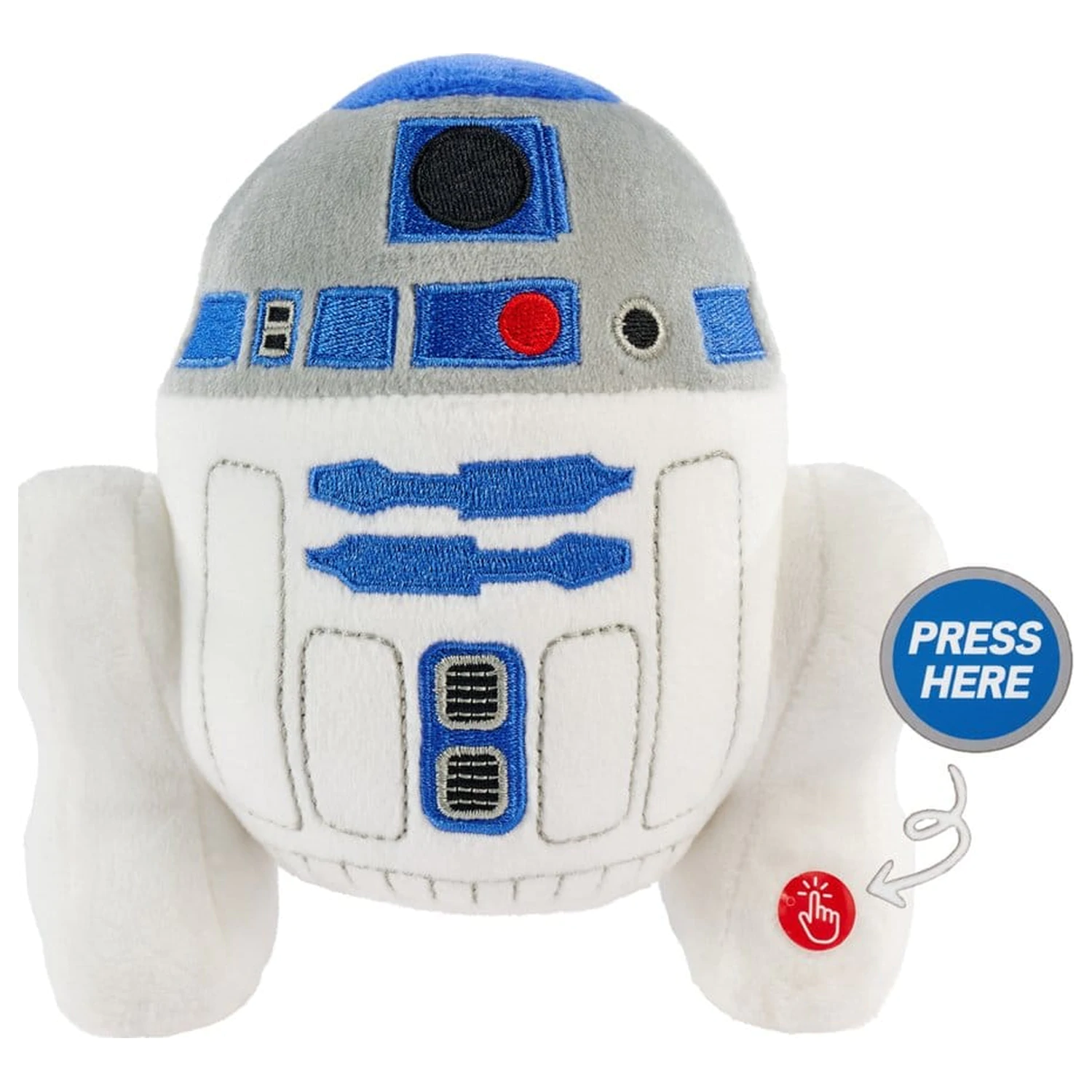 Star Wars 50th R2-D2 plüss figura 16 cm termékfotó