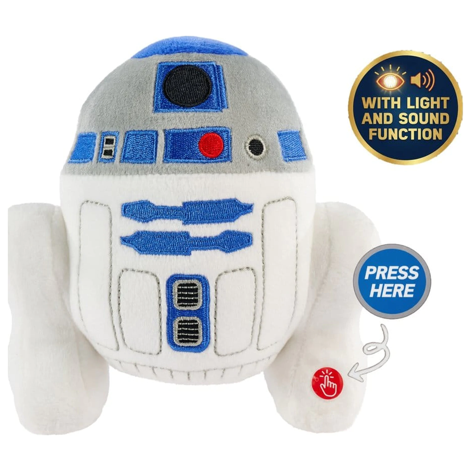 Star Wars 50th R2-D2 plüss figura 16 cm termékfotó
