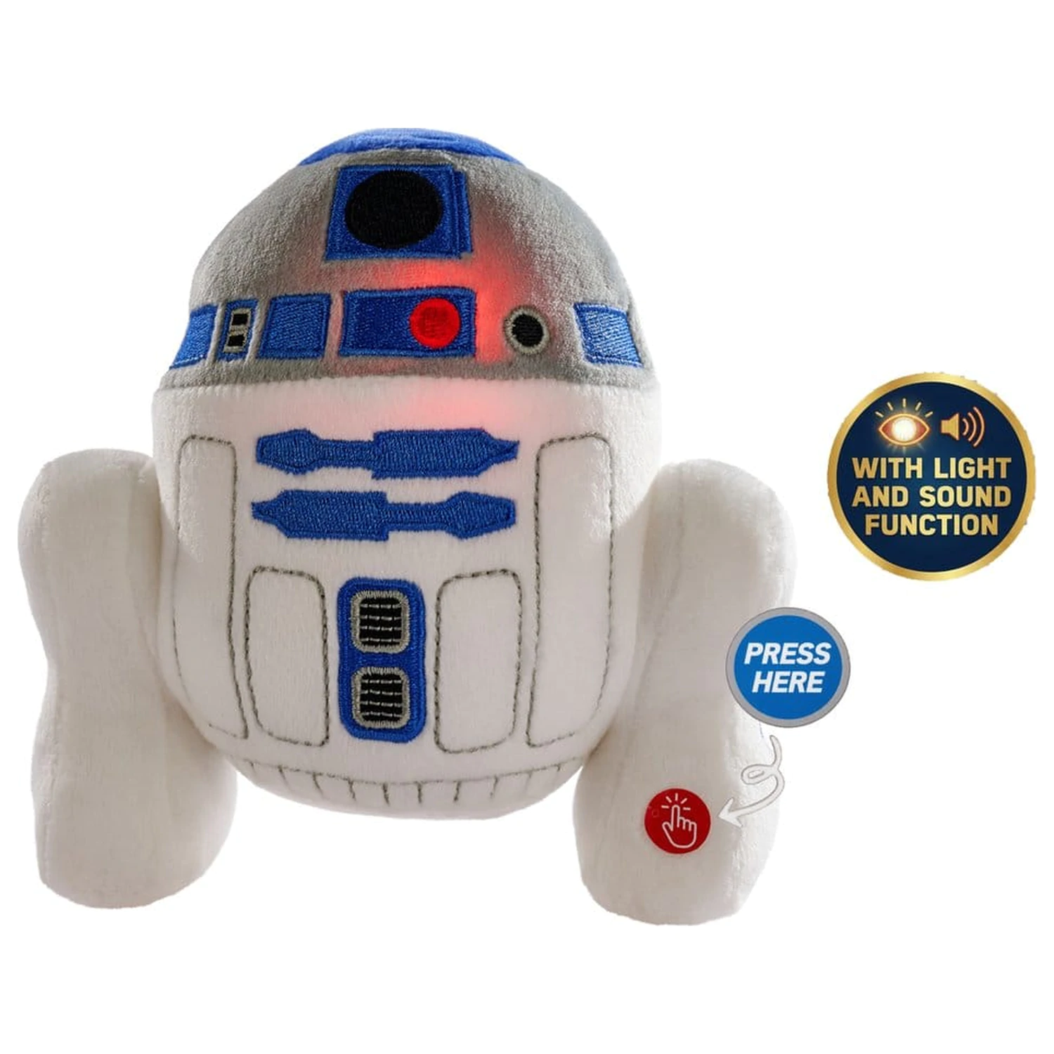 Star Wars 50th R2-D2 plüss figura 16 cm termékfotó
