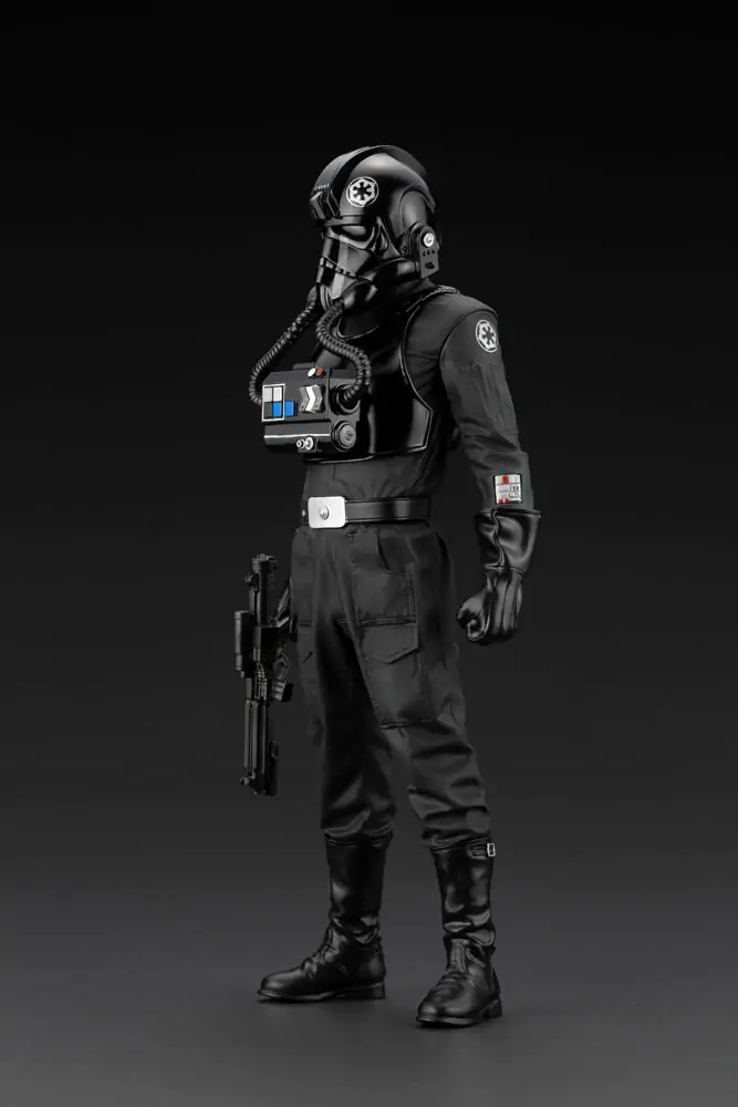 Star Wars A New Hope ARTFX+ 1/10 Tie Fighter Pilot Backstabber &amp; Mouse Droid Exkluzív szobor figura 18 cm termékfotó