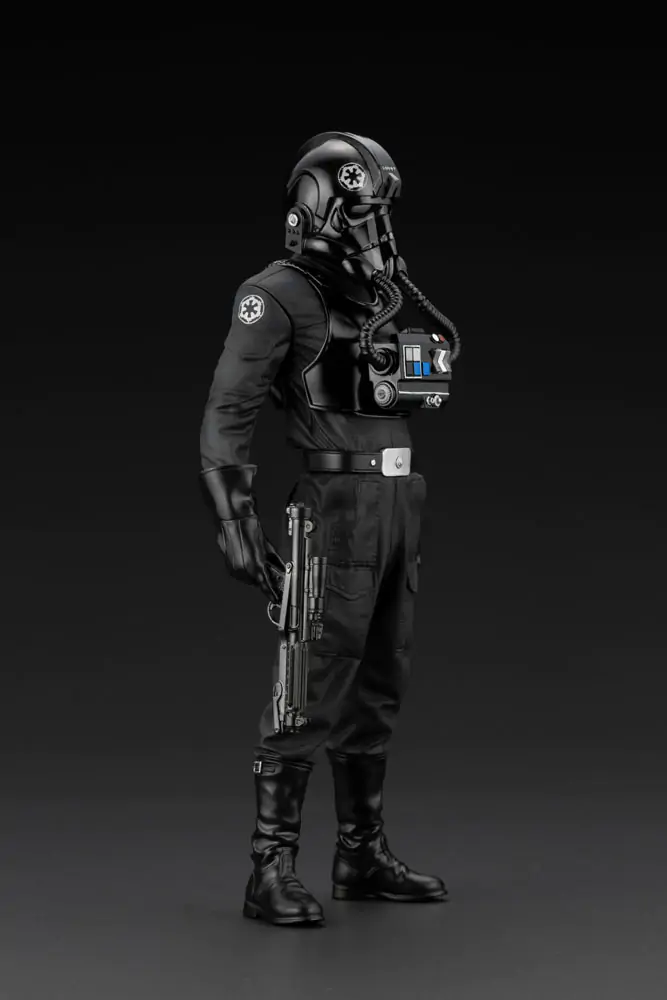 Star Wars A New Hope ARTFX+ 1/10 Tie Fighter Pilot Backstabber &amp; Mouse Droid Exkluzív szobor figura 18 cm termékfotó