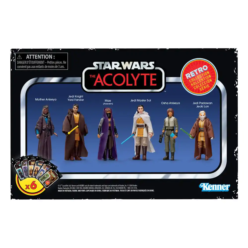 Star Wars: Acolyte Retro Collection 6db-os akciófigura csomag 10 cm termékfotó