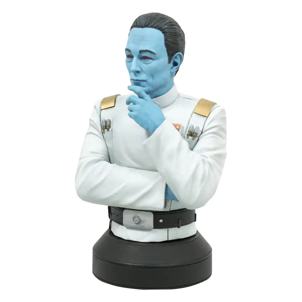 Star Wars: Ahsoka 1/6 Admiral Thrawn mellszobor figura 15 cm termékfotó