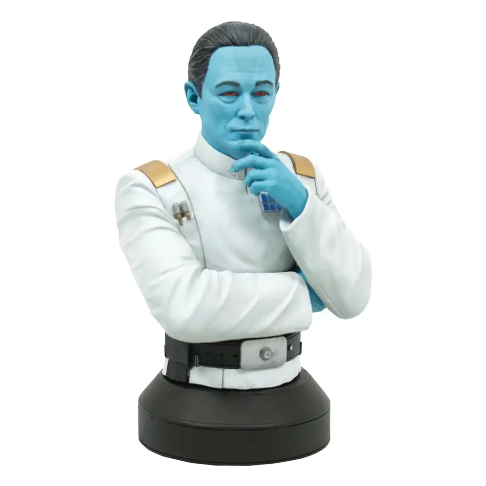 Star Wars: Ahsoka 1/6 Admiral Thrawn mellszobor figura 15 cm termékfotó