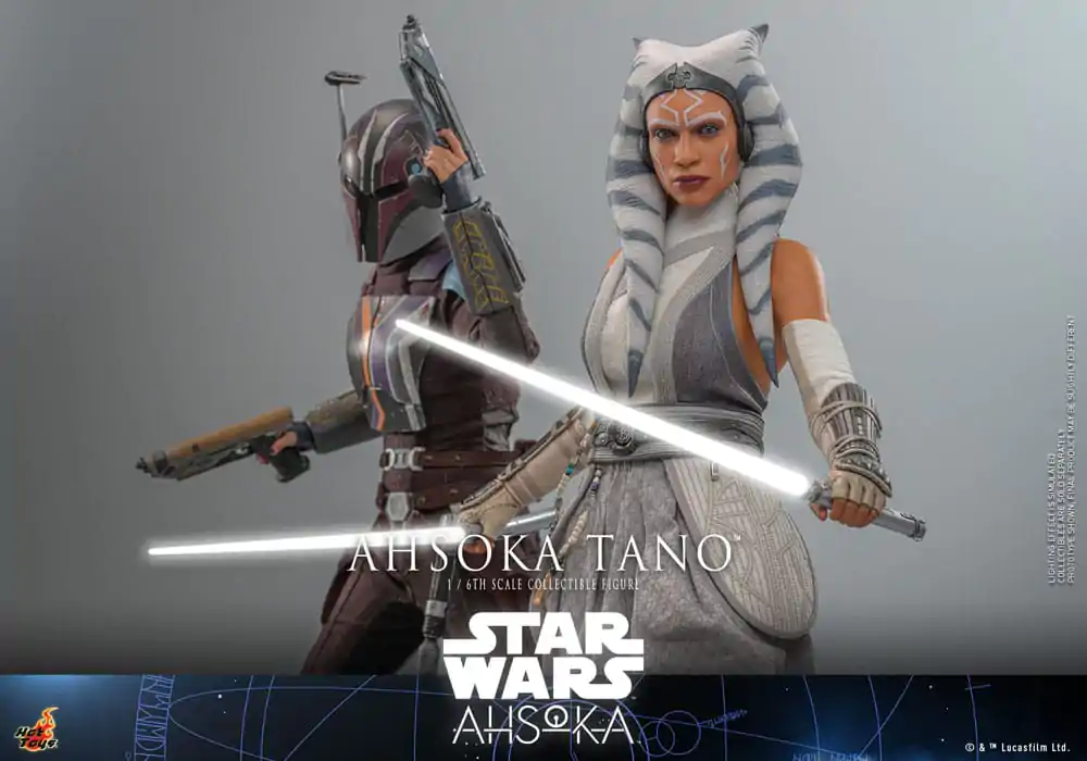 Star Wars: Ahsoka 1/6 Ahsoka Tano akciófigura 28 cm termékfotó