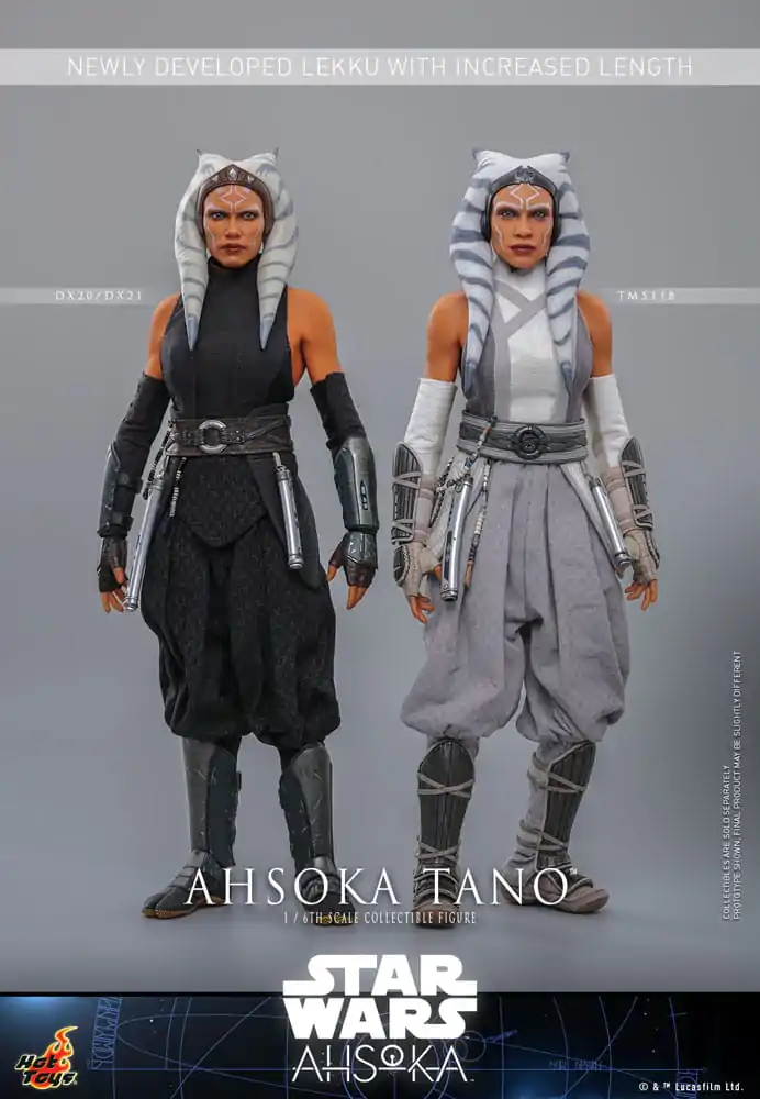 Star Wars: Ahsoka 1/6 Ahsoka Tano akciófigura 28 cm termékfotó
