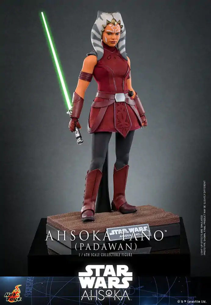 Star Wars: Ahsoka 1/6 Ahsoka Tano (Padawan) akciófigura 27 cm termékfotó