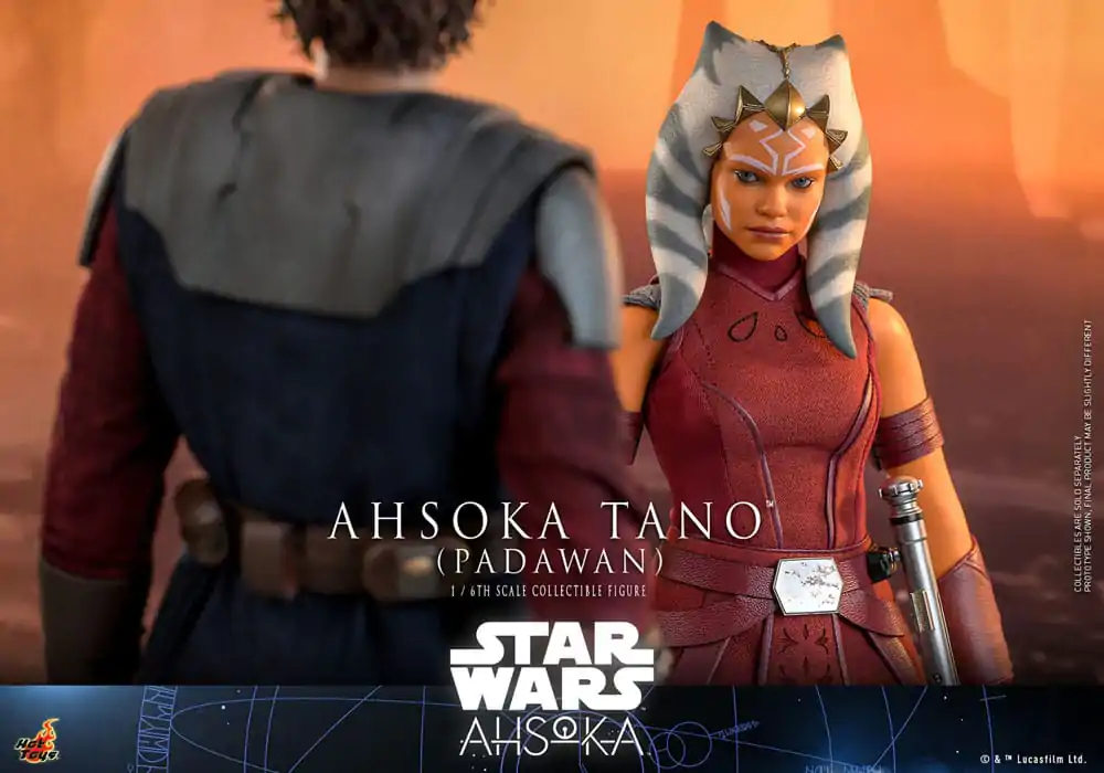 Star Wars: Ahsoka 1/6 Ahsoka Tano (Padawan) akciófigura 27 cm termékfotó
