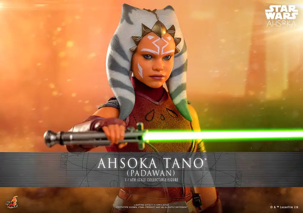 Star Wars: Ahsoka 1/6 Ahsoka Tano (Padawan) akciófigura 27 cm termékfotó